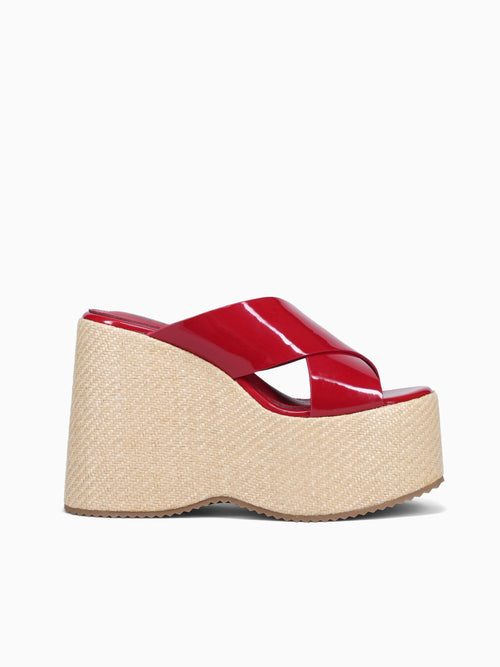 Daphne Red Patent Red / 5 / M