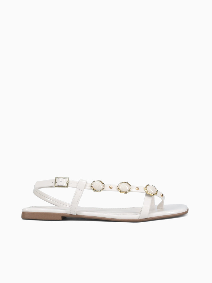 Pomelo Off White Verniz Off White / 5 / M