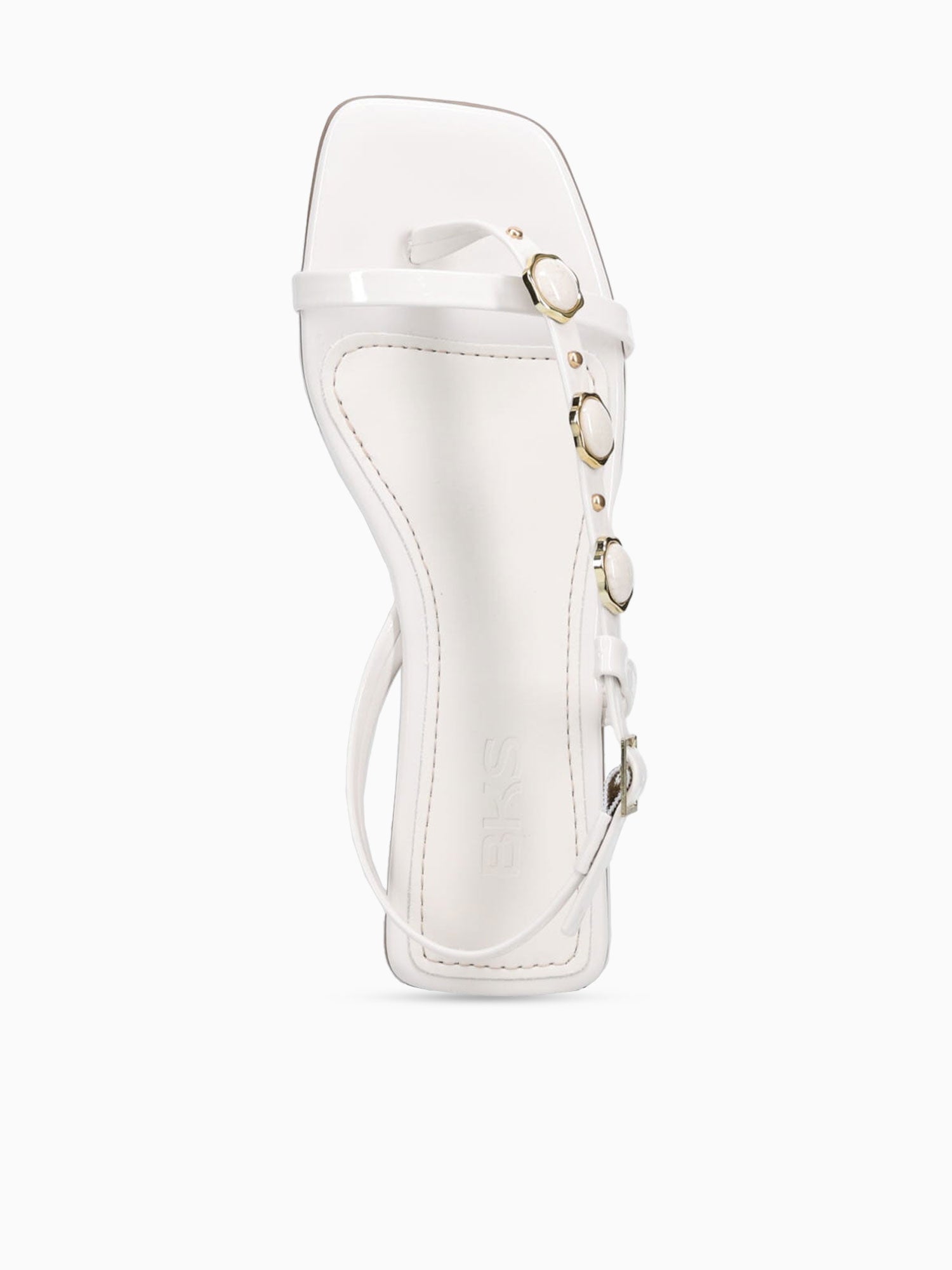 Pomelo Off White Verniz Off White / 5 / M