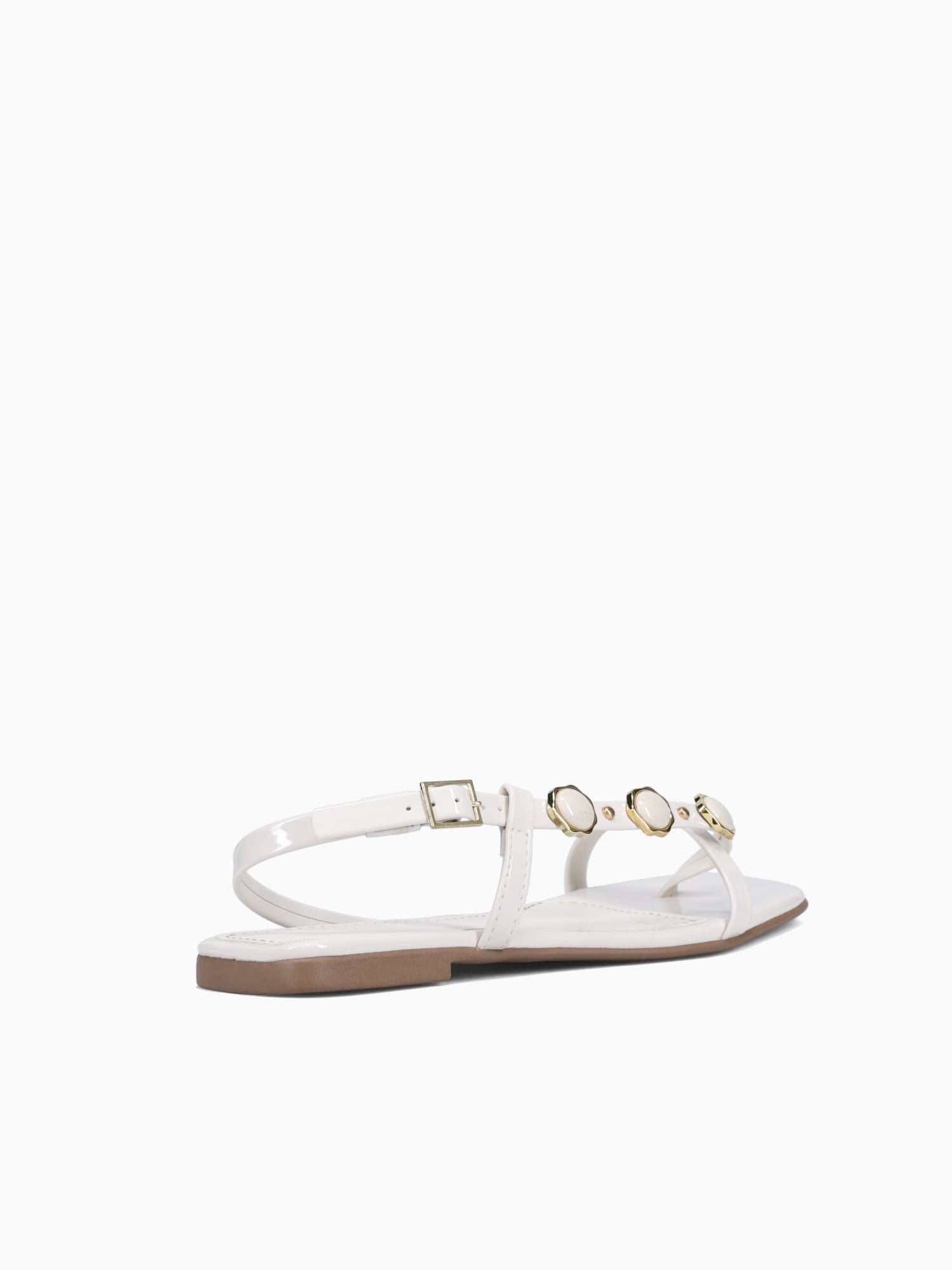 Pomelo Off White Verniz Off White / 5 / M