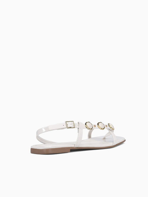 Pomelo Off White Verniz Off White / 5 / M