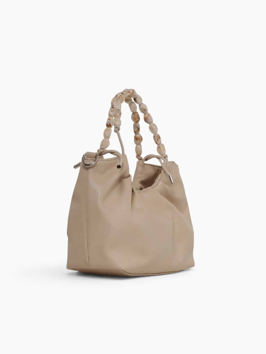 Fawn Top Handle Bag Off White Off White