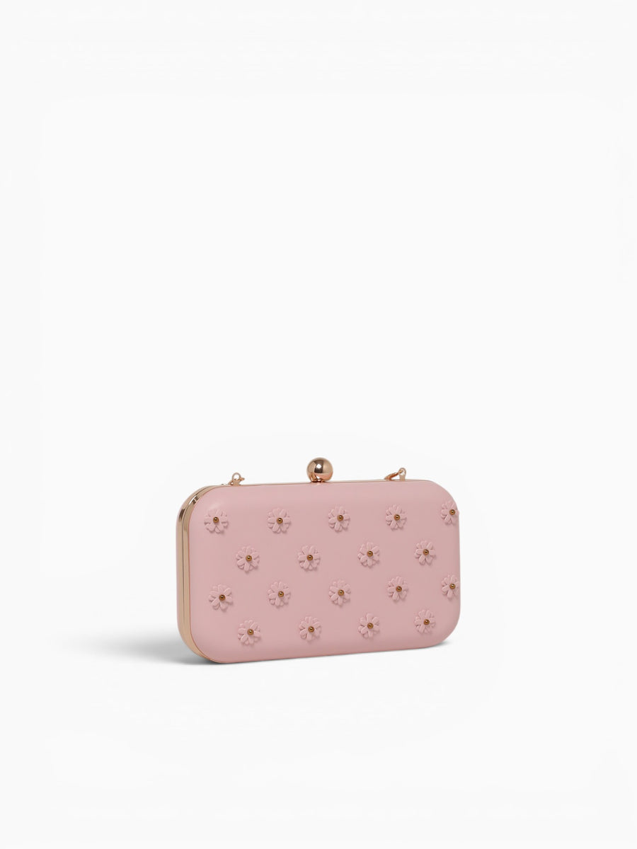 Tiana Clutch Bag Pink Pink