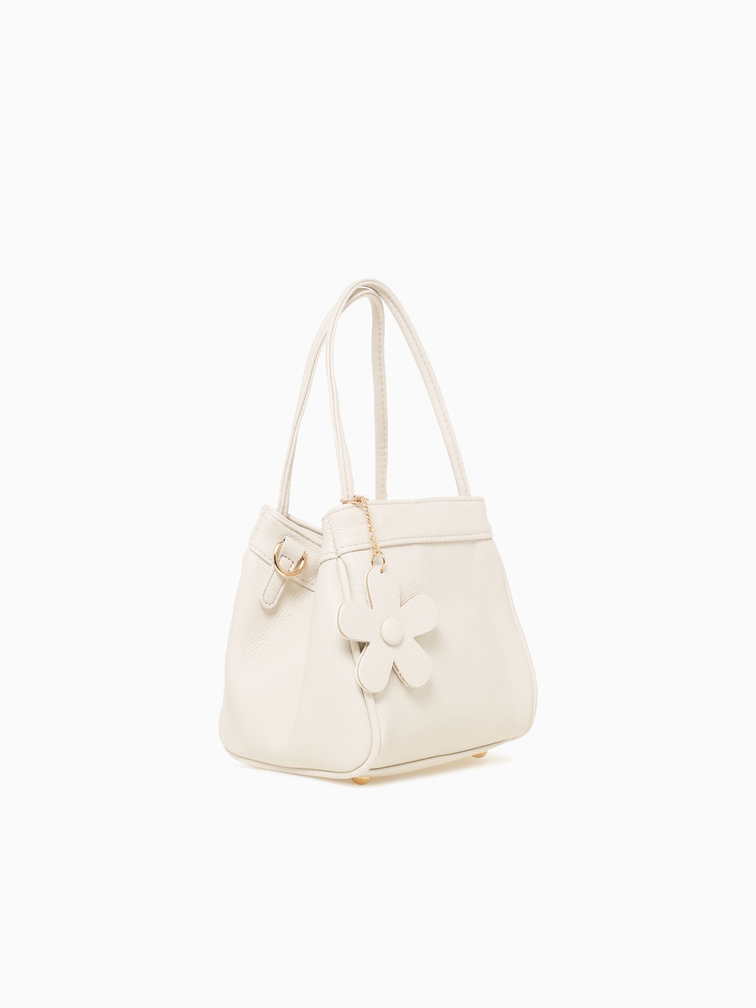 Flora Top Handle Lbl Off White