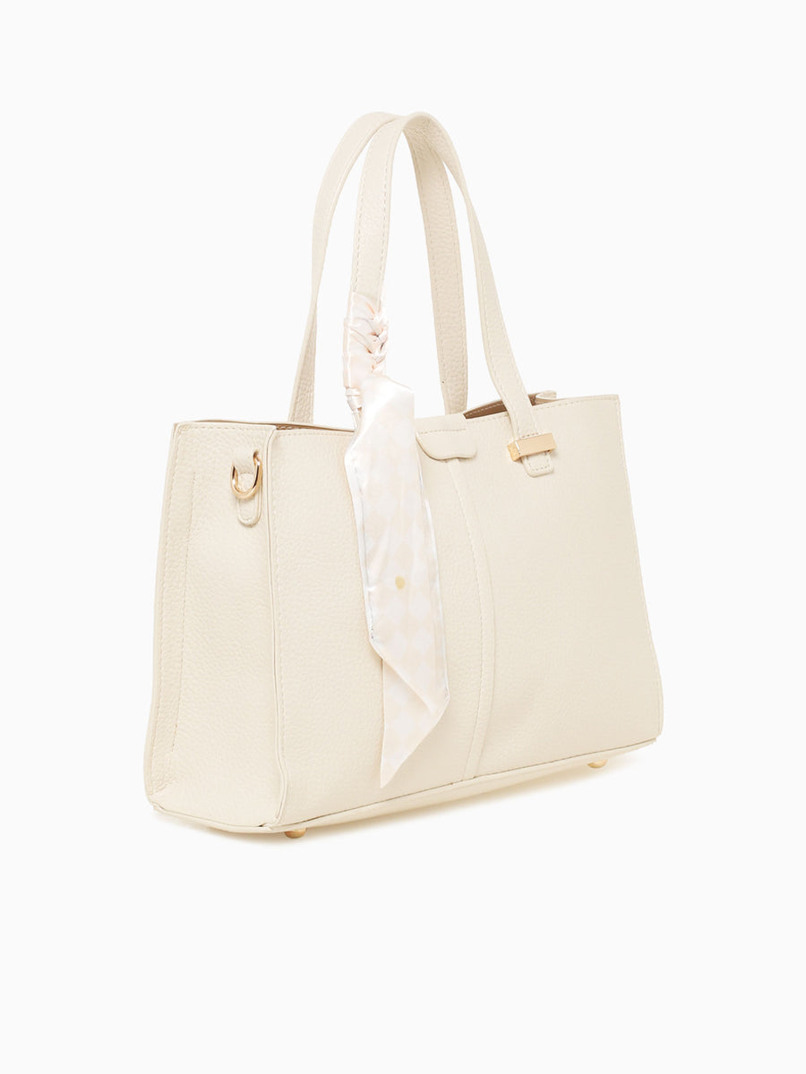 Brynn Top Handle Ow Off White