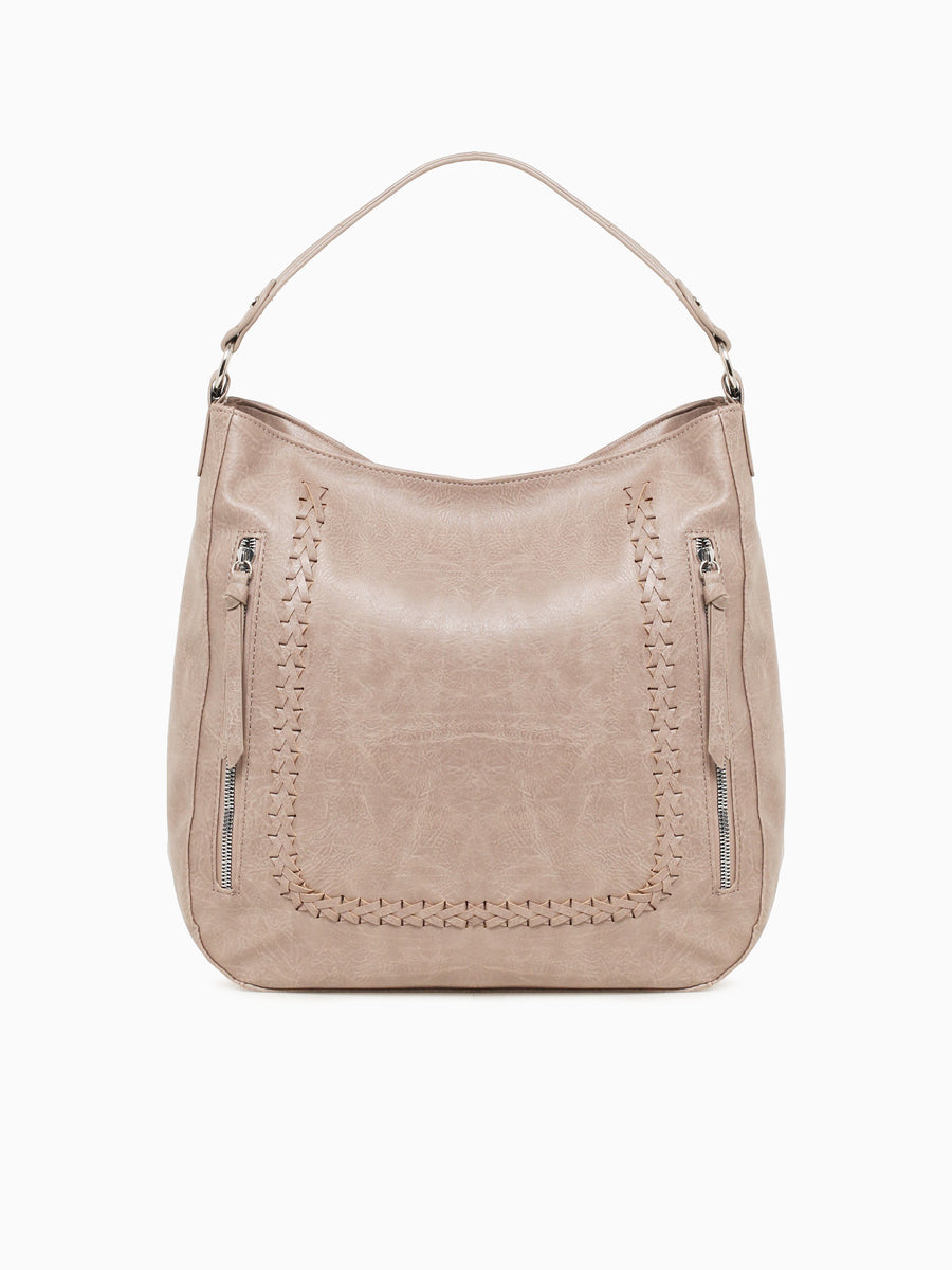 Evelyn Shoulder Bag  Ltp Taupe