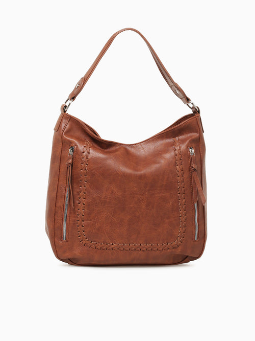 Evelyn Shoulder Bag  Cg Tan