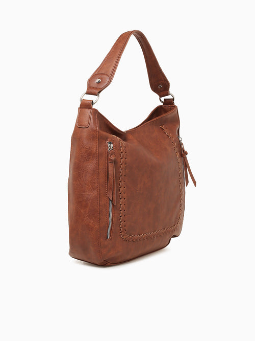 Evelyn Shoulder Bag  Cg Tan