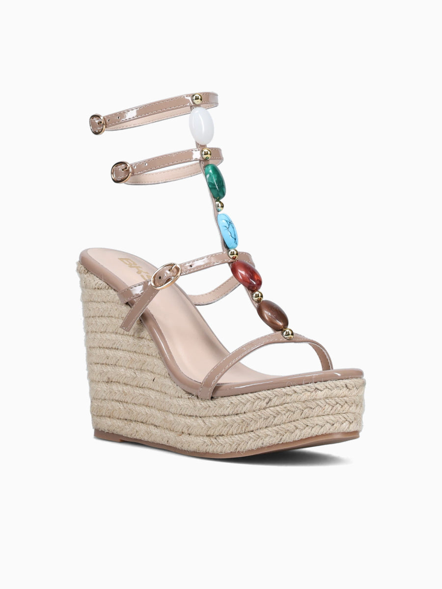 Gianvita Taupe Patent Taupe / 5 / M