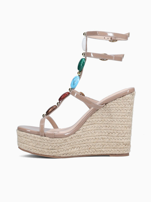 Gianvita Taupe Patent Taupe / 5 / M
