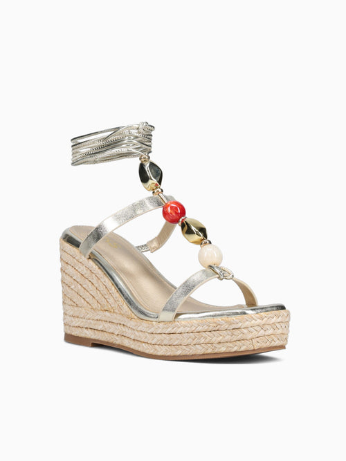 Alyssa Gold Metallic Gold / 5 / M