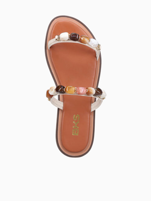 Claudia Off White Smooth Off White / 5 / M