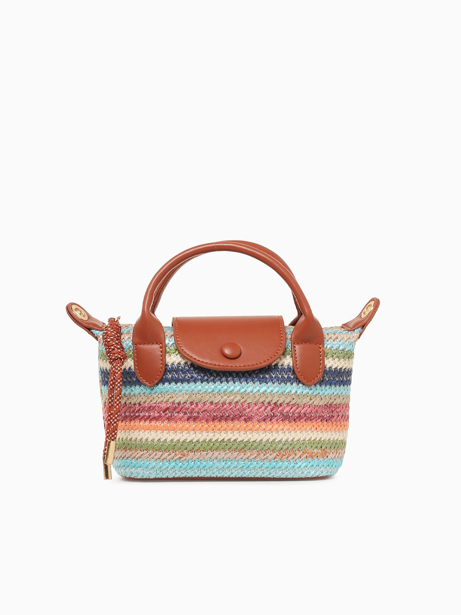 Palmera Top Handle Bl Br Blue