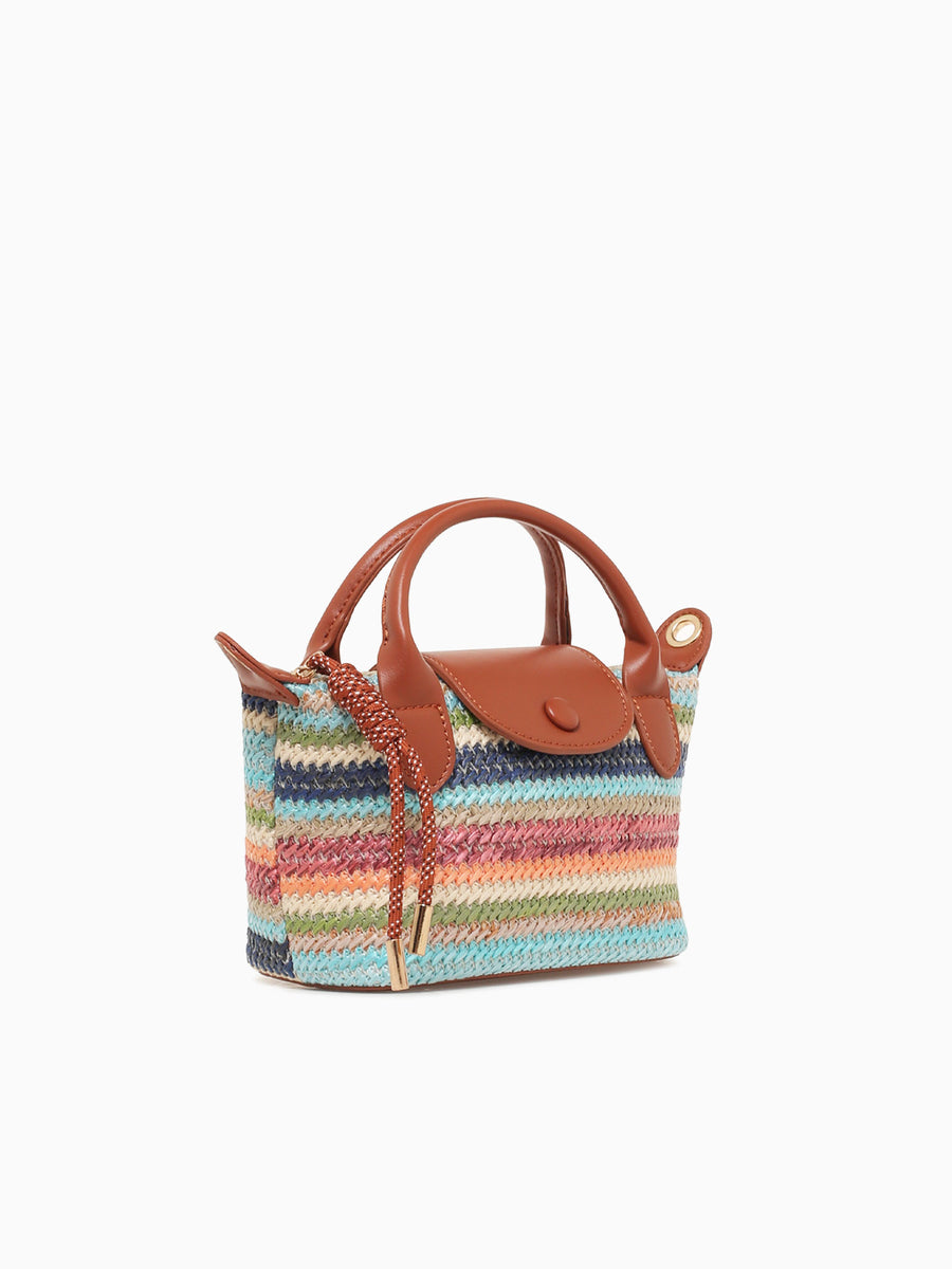 Palmera Top Handle Bl Br Blue