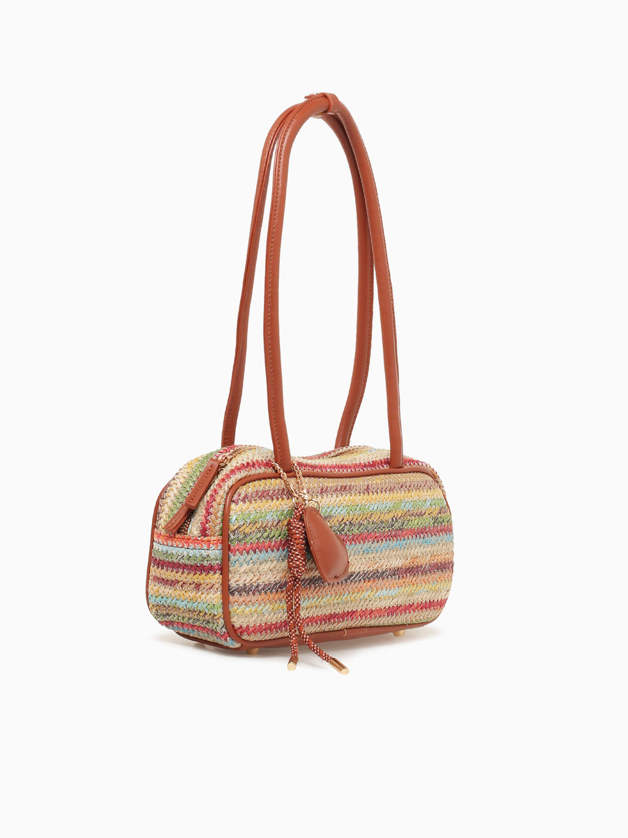 Tropic Heart Shoulder Bag Rd Br Red