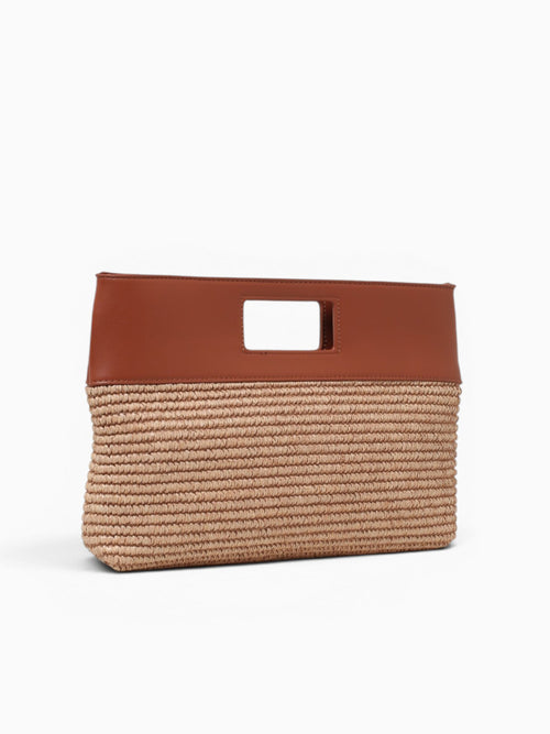 Nadia Top Handle Br Brown