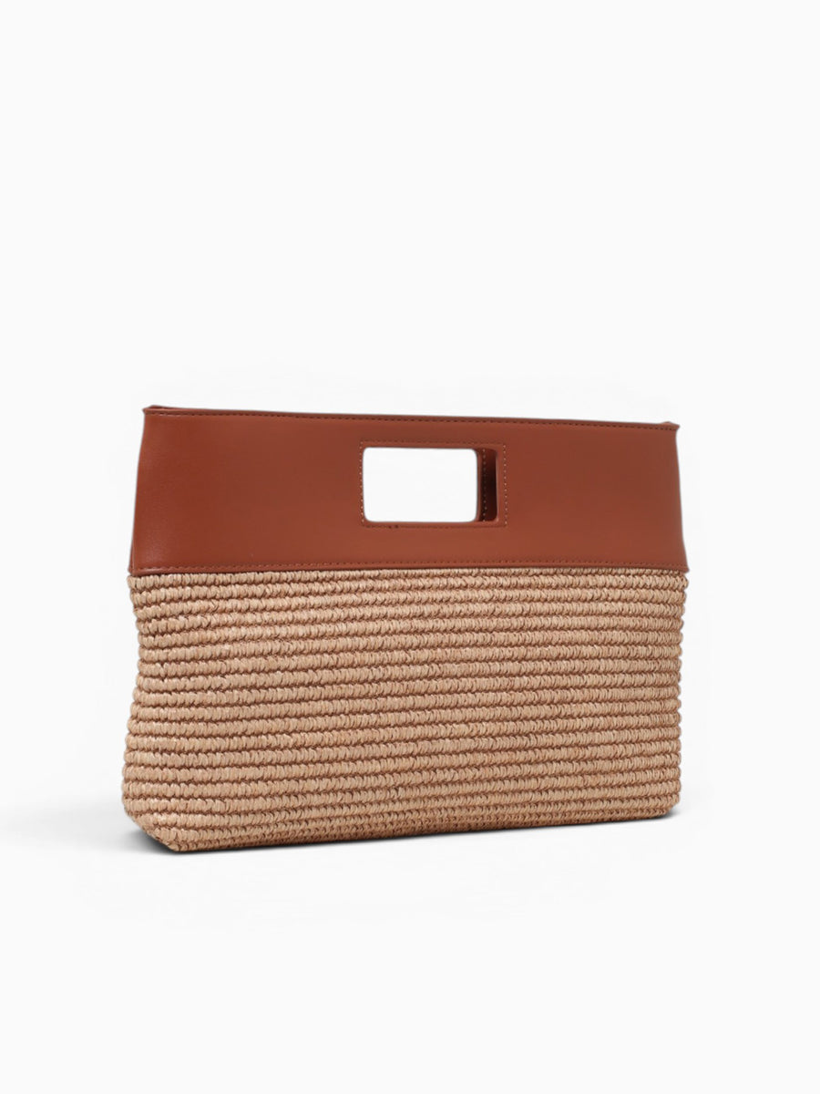 Nadia Top Handle Br Brown