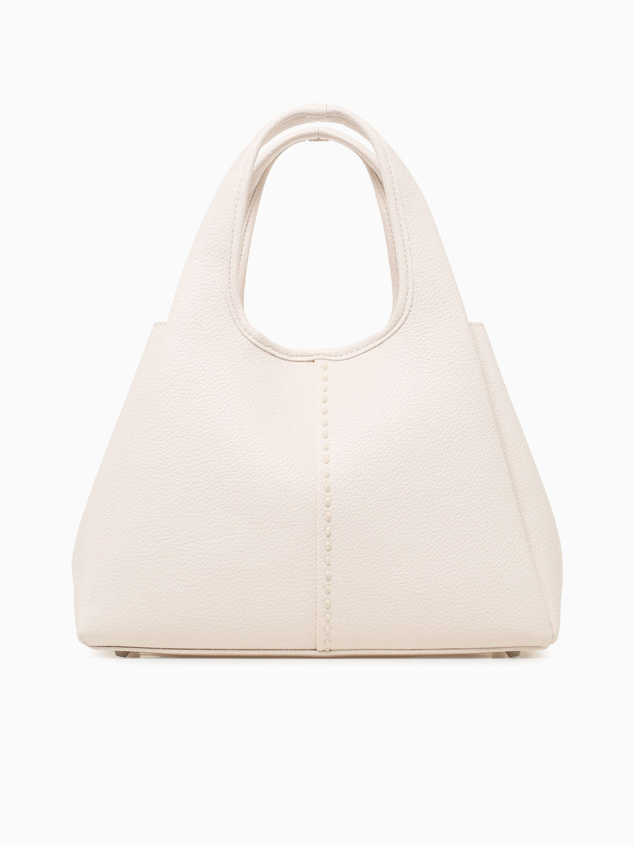 Tiara Top Handle Btm Off White