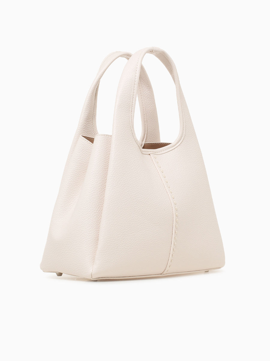 Tiara Top Handle Btm Off White