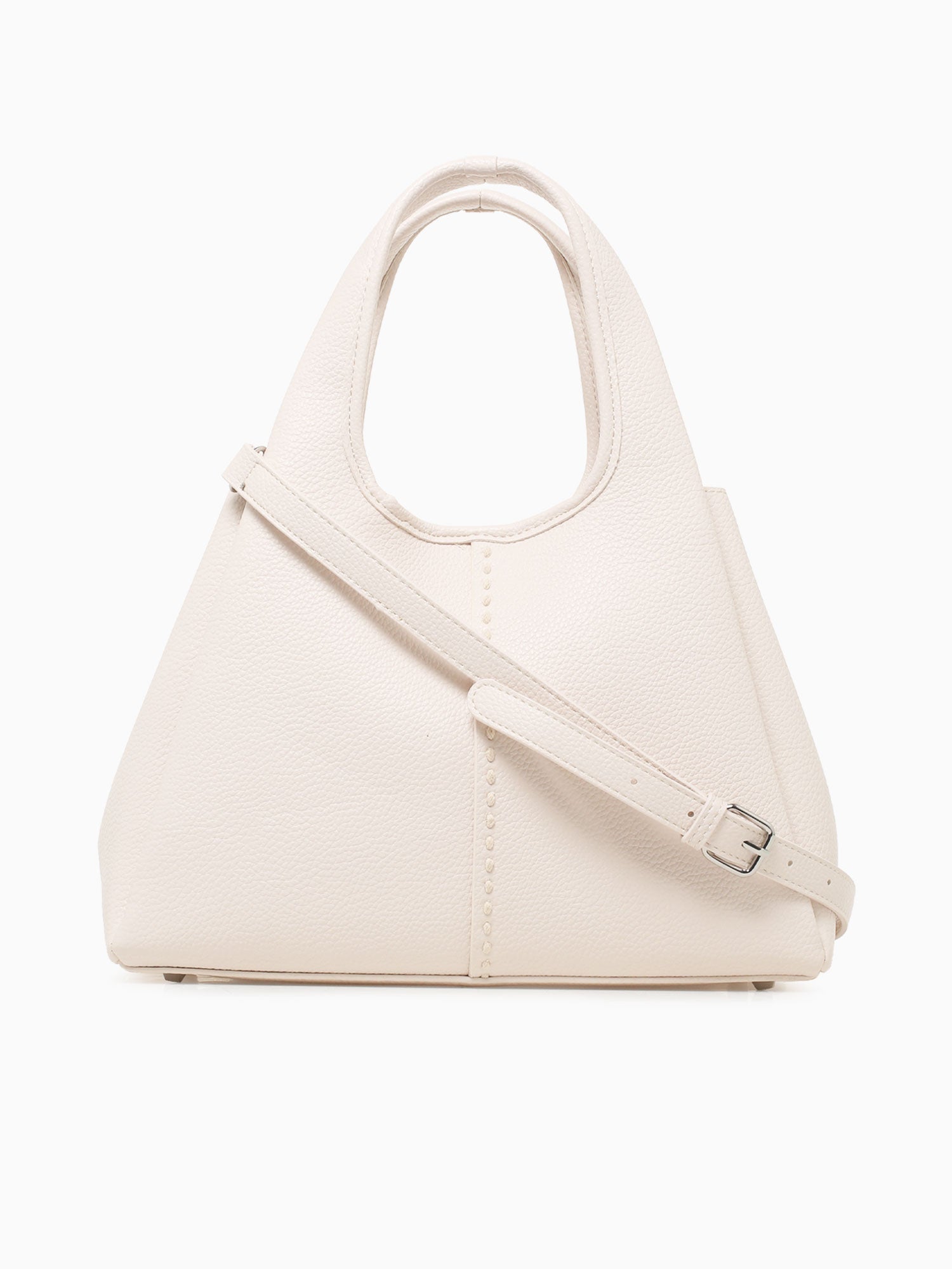 Tiara Top Handle Btm Off White