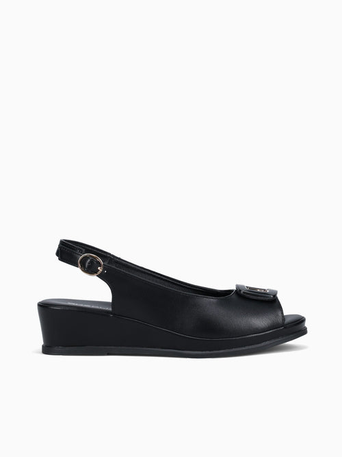 Estelle Black Smooth Black / 5 / M