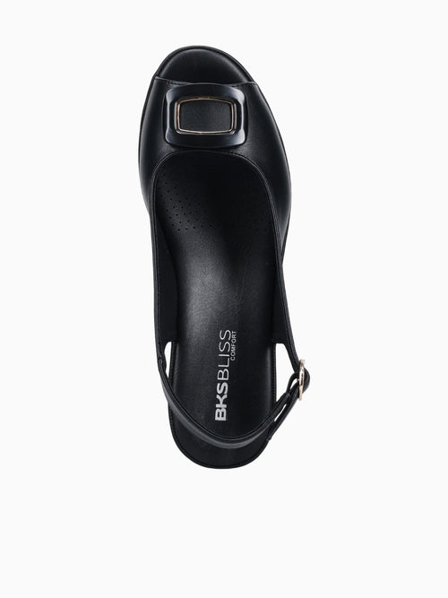 Estelle Black Smooth Black / 5 / M
