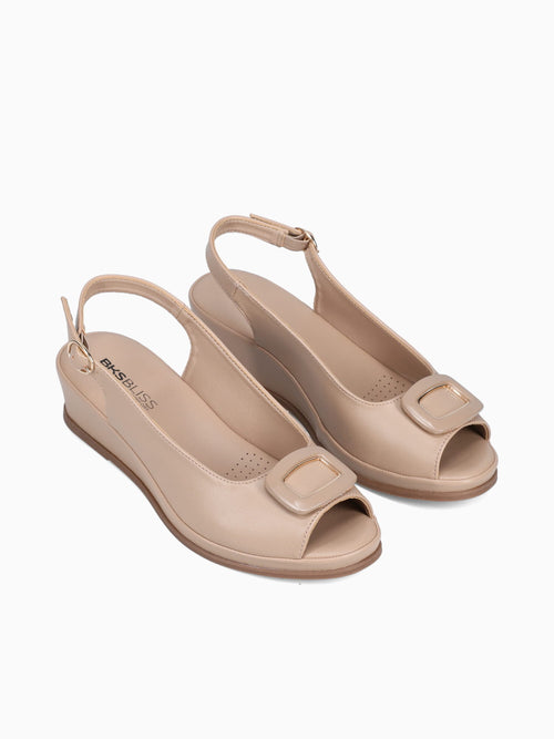 Estelle Beige Smooth Beige / 5 / M