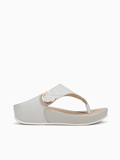 Adele Grey Smooth Grey / 5 / M