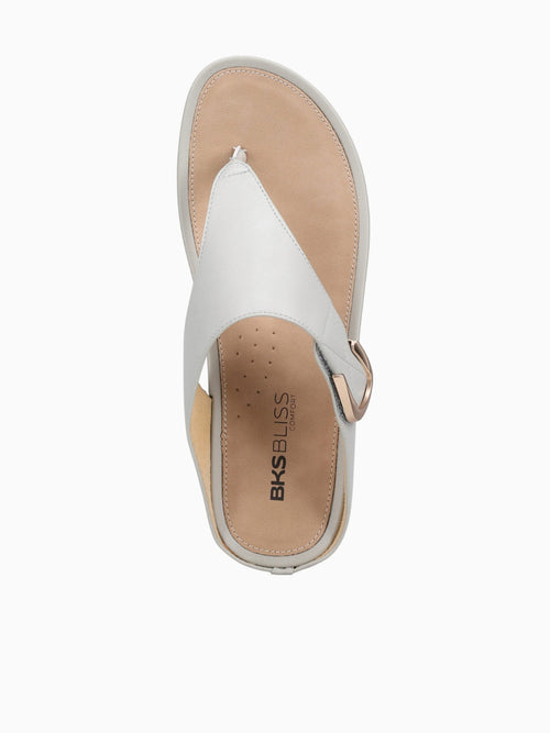 Adele Grey Smooth Grey / 5 / M