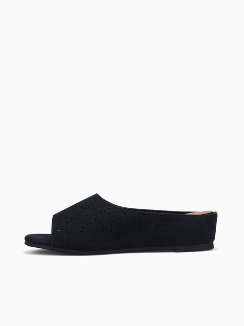 Briella Black Smooth Black / 5 / M