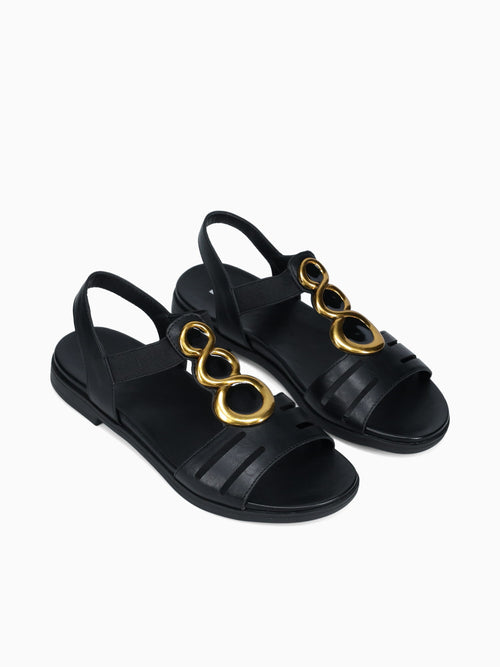 Rafaela  Black Smooth Black / 5 / M