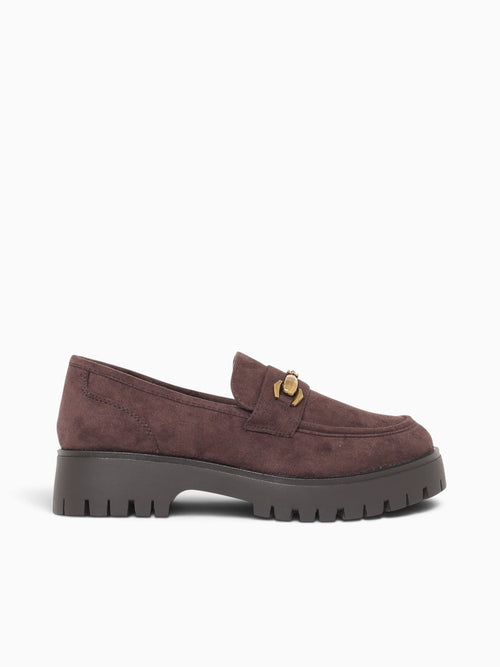 Marene Dark Brown Suede Dark Brown / 5 / M