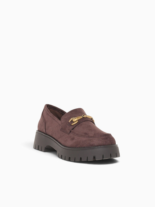 Marene Dark Brown Suede Dark Brown / 5 / M
