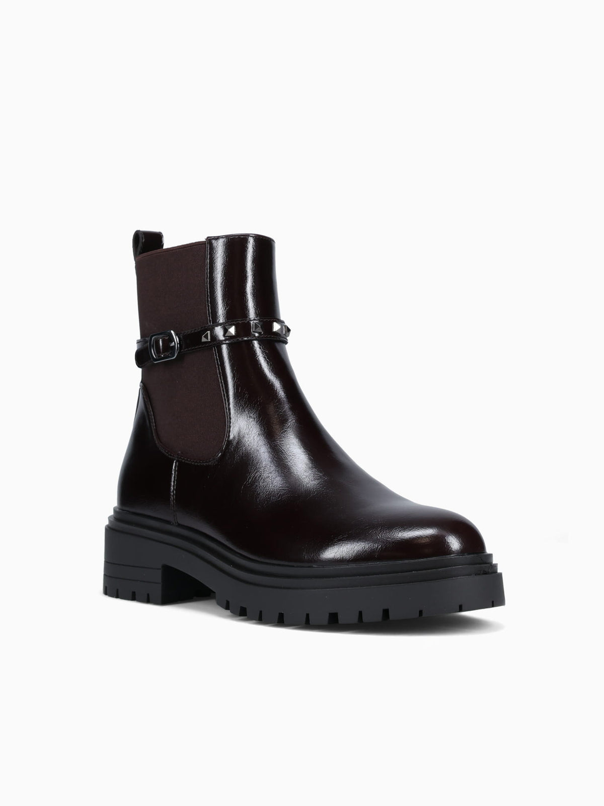 Izzy Dark Brown Patent Dark Brown / 5 / M