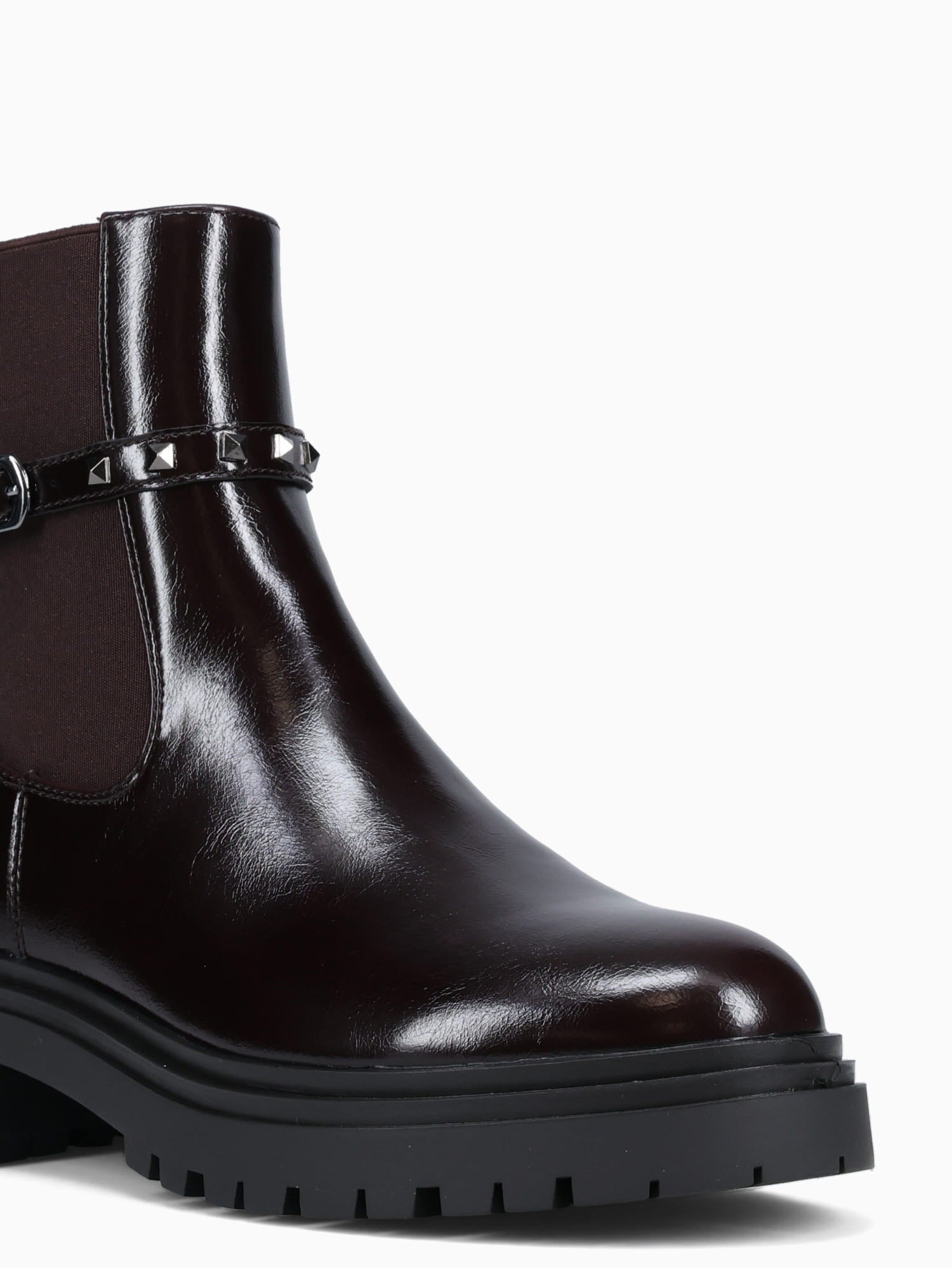 Izzy Dark Brown Patent Dark Brown / 5 / M