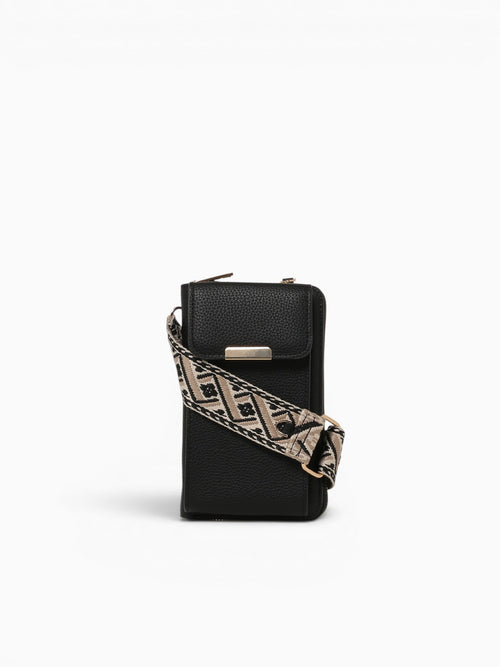 Frances Crossbody Bk Black