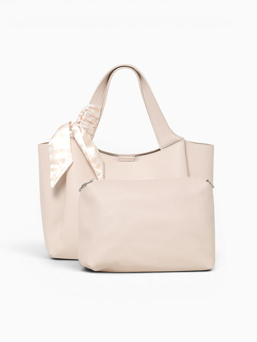 Ginerva Top Handle Btm Off White