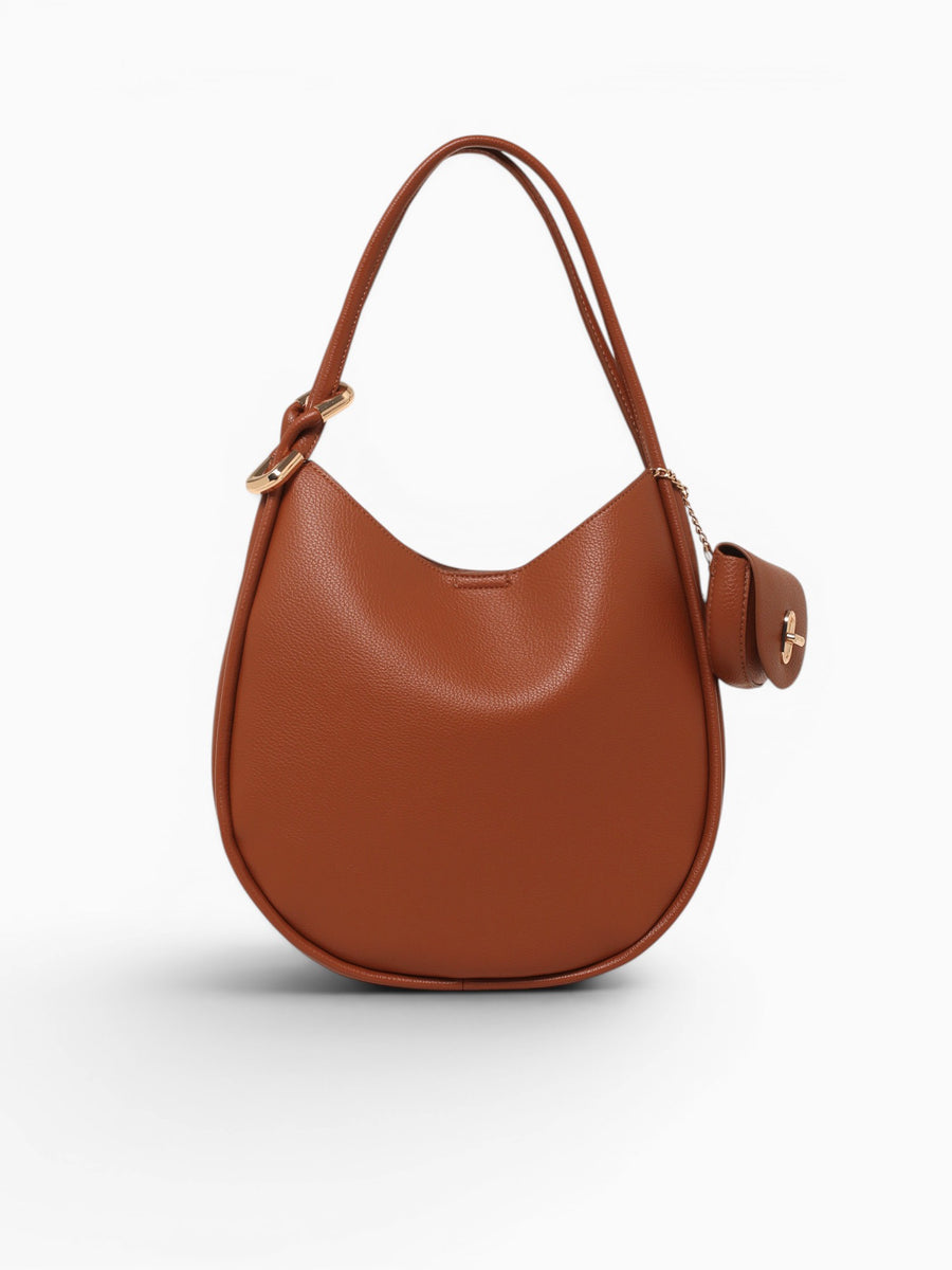 Soleil Shoulder Bag Br Brown