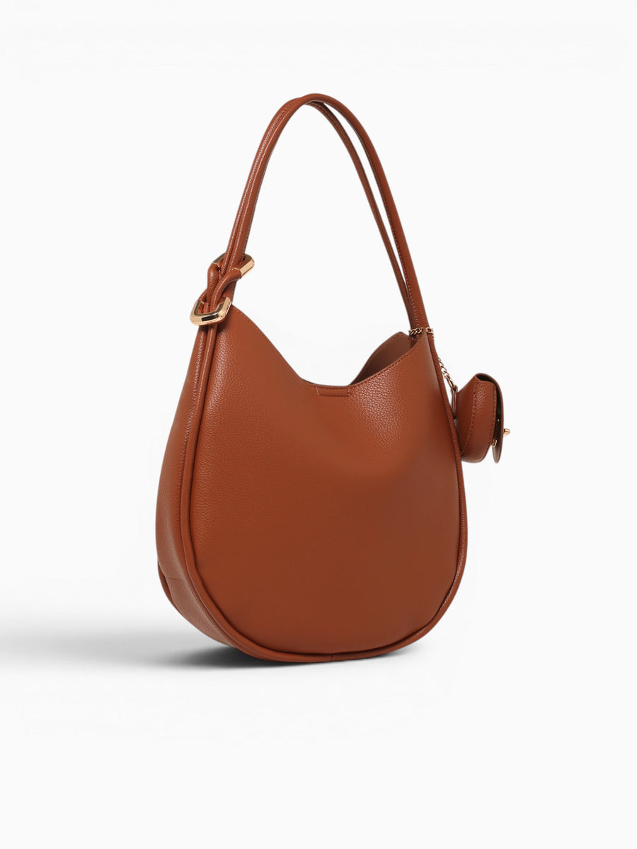 Soleil Shoulder Bag Br Brown