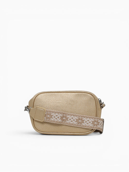 Rome Crossbody Gold Gold