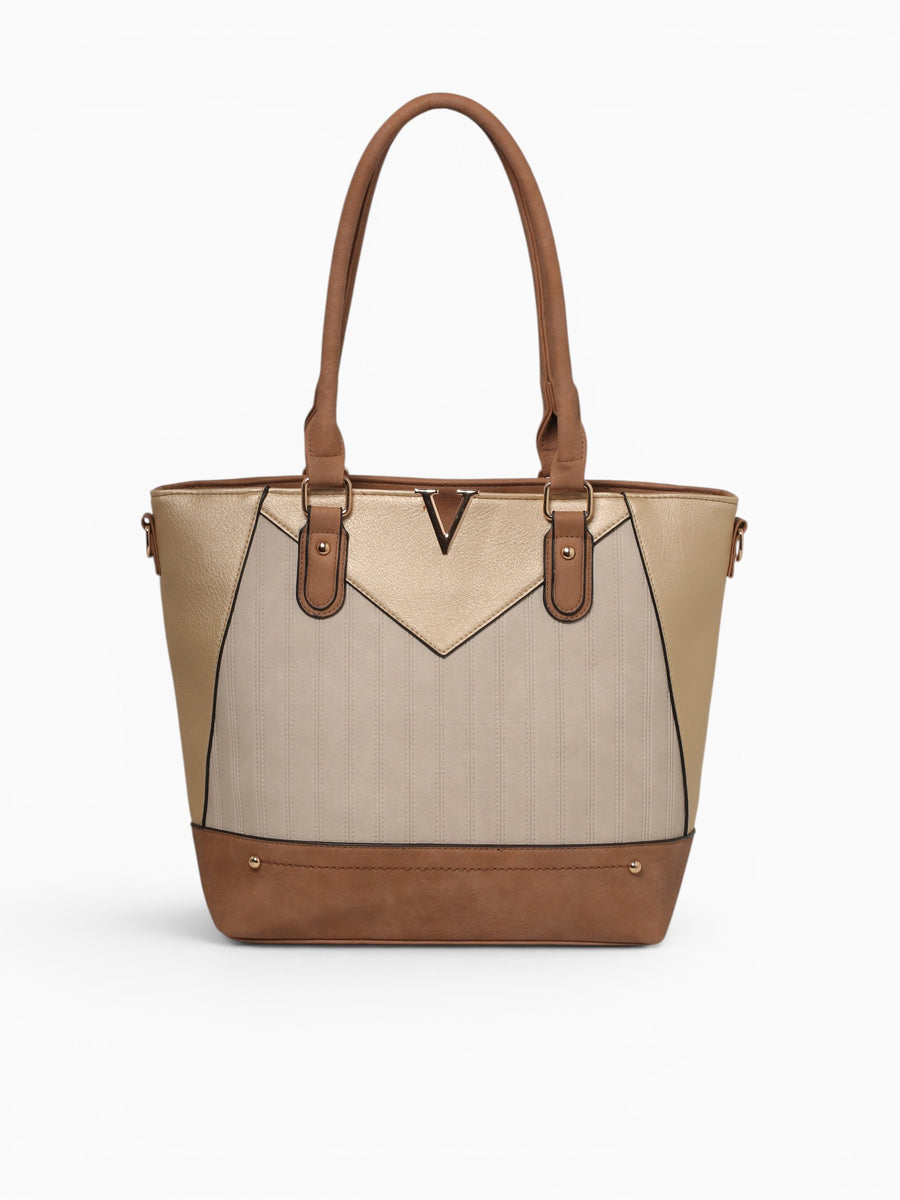 Kiara Tote Beige Multi Beige
