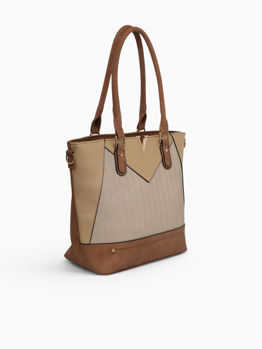 Kiara Tote Beige Multi Beige
