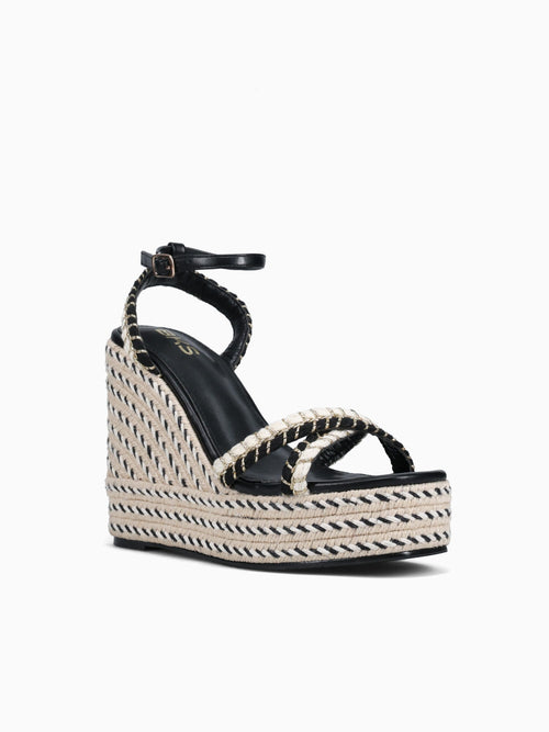 Nina Black Textile Black / 5 / M