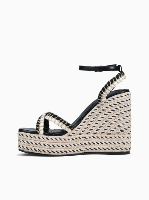 Nina Black Textile Black / 5 / M