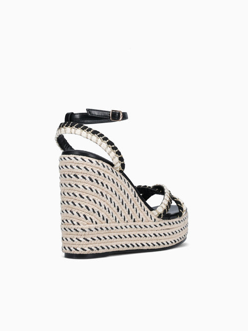 Nina Black Textile Black / 5 / M