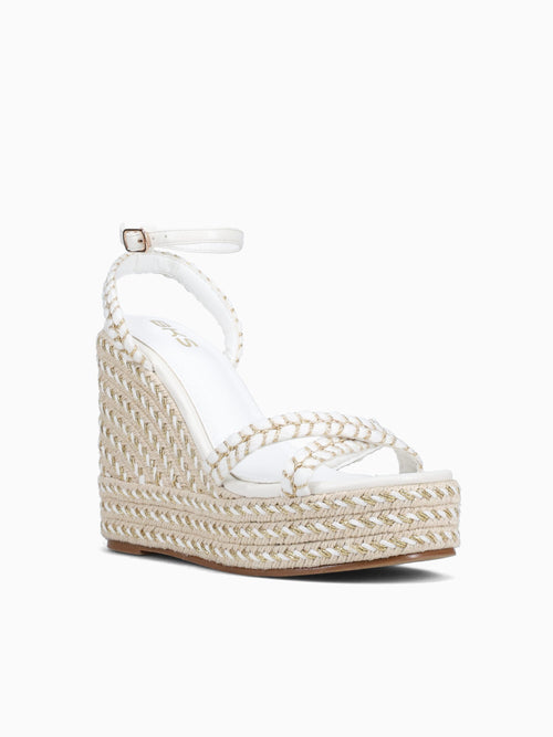 Nina White Textile White / 5 / M