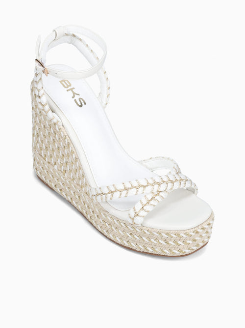 Nina White Textile White / 5 / M
