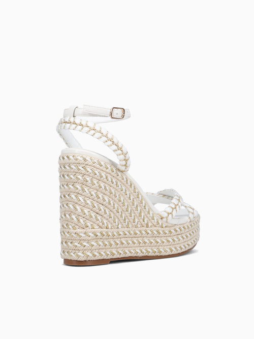 Nina White Textile White / 5 / M