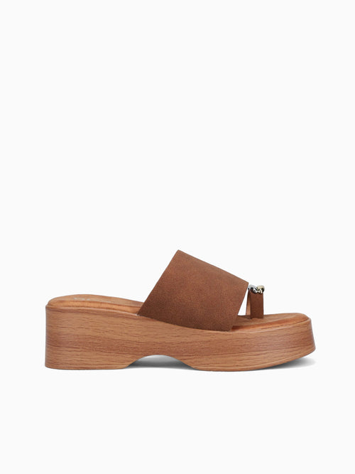 Embera Brown Suede Brown / 5 / M