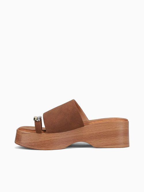 Embera Brown Suede Brown / 5 / M